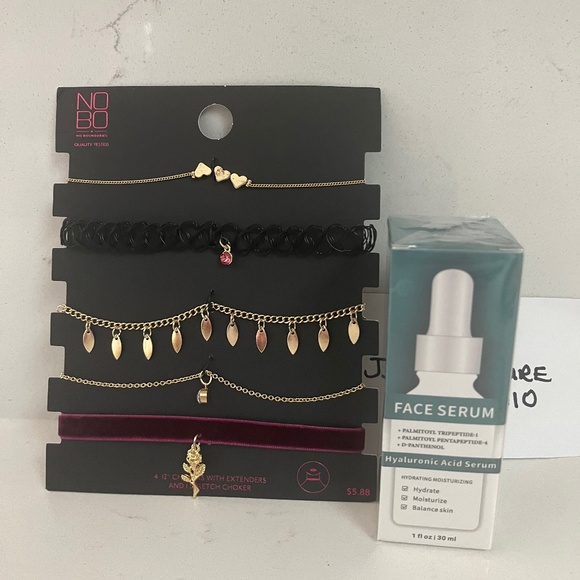 NWT 5pc Chocker Set & new face serum,NEW Gift Set NWT Mom gifts - Picture 1 of 2